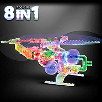 Laser Pegs 8 Models in 1 - Helicopter
