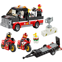 LEGO City Great Vehicles - Racing Bike Transporter