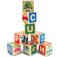 ABC/123 Wooden Blocks