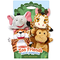 Zoo Friends Hand Puppets