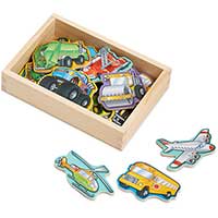 Wooden Vehicle Magnets