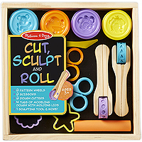 Cut, Sculpt & Stamp Clay Play Set