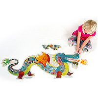 Djeco Leon The Dragon Giant Puzzle