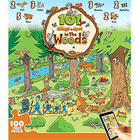 101 Things to Spot in the Woods - 100 pc