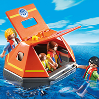 Playmobil Coast Guard - Life Raft