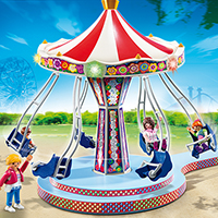Playmobil Amusement Park - Flying Swings