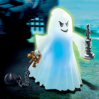 Playmobil Knights Battle - Castle Ghost with Rainbow LED