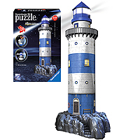 Lighthouse 3D Puzzle - Night Edition