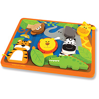 Wood & Felt Puzzle - Safari