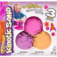 Color Kinetic Sand - 3 Color Bundle - 32 ounces