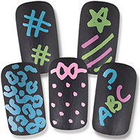 Style Me Up! Chalkboard Nail Art