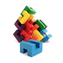 Goodwood Deconstruction Blocks - Mulch F - - Fat Brain Toys