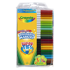 Crayola Washable Super Tips Markers, PK120 BIN588106
