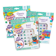 crayola glitter dots sparkle station superset