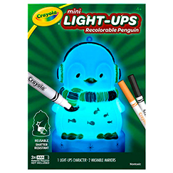 Crayola Light-Ups - Recolorable Mini Reindeer - Best for