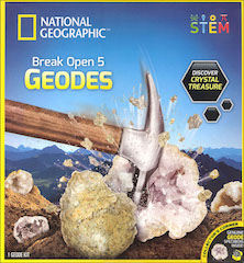 National Geographic Break Your Own Geode - 5 pc