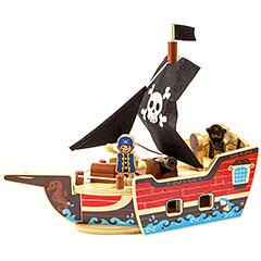 Pirate Ship - - Fat Brain Toys