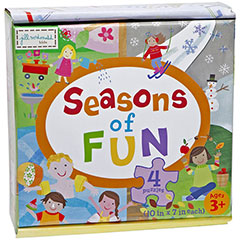 Seasons Of Fun Puzzle Set - - Fat Brain Toys