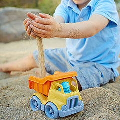 Green Toys Construction Trucks - - Fat Brain Toys