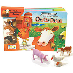 Junior Groovies - On the Farm - - Fat Brain Toys