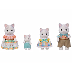 family cats　1001 Calico Critters - Latte Cat Family - Best for Ages 3 to 9