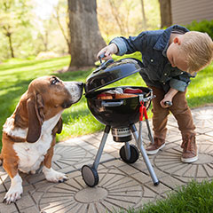 Weber mini outlet grill toy