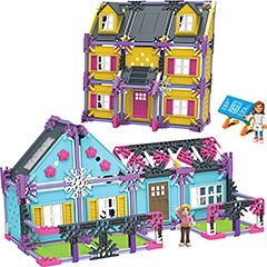 MIGHTY MAKERS Inventors Clubhouse Building Set Girl's Construction