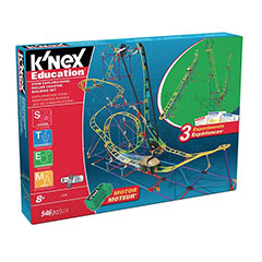 K'NEX STEM Roller Coaster - 546 pc - - Fat Brain Toys