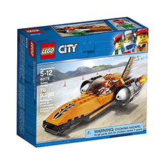 LEGO City Great Vehicles - Speed Record Car - - Fat Brain Toys