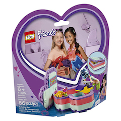 LEGO Friends - Emma's Summer Heart Box - - Fat Brain Toys
