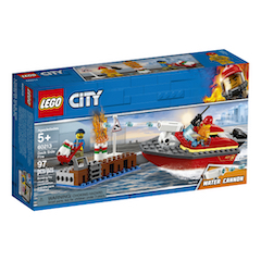 burger bar fire rescue lego