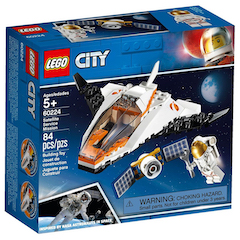 LEGO City Space Port - Satellite Service Mission - - Fat Brain Toys