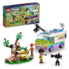 LEGO Friends Mobile Fashion Boutique Shop and Hair Salon Playset 41719,  Creative Toy for Kids, Girls and Boys 6 Plus Years Old with Stephanie