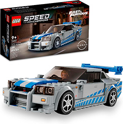 シコキン LEGO Speed Champions - 2 Fast 2 Furious Nissan Skyline GT-R
