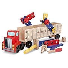 Big Rig Building Set - - Fat Brain Toys