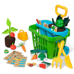 Let's Explore Vegetable Gardening Play Set - - Fat Brain Toys