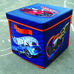 Hot Wheels ZipBin 300 Car Storage Cube - - Fat Brain Toys