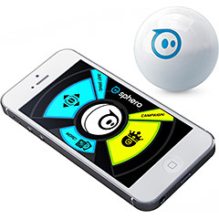 Sphere Ball Controller Sphero Wireless Robotic Ball - - Fat Brain Toys