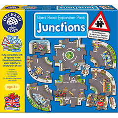 Orchard Toys Giant Road Expansion Pack Road Junctions