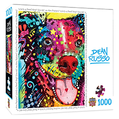 Heye Puzzle 'Lion's Heart' Von Dean Russo – 1000 Teile, Knallbunte Kunst, Für Erwachsene