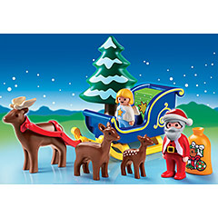Playmobil Santa Claus And A Reindeer Stock Photo - Download Image Now -  Playmobil, Animal, Christmas - iStock