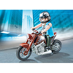 Moto trial - Playmobil Sports Mécaniques 3698