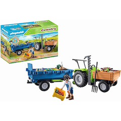PLAYMOBIL 6867 Country Giant Farm Tractor With Special Tools for sale  online
