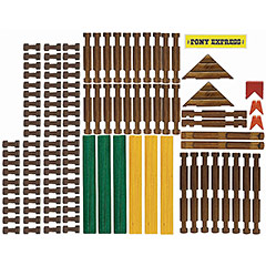 Frontier Logs - 114 Pieces
