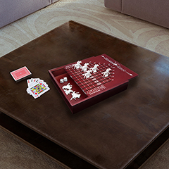 Premium Wood Cabinet Horse Race Game