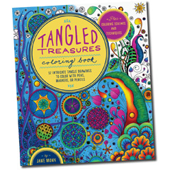 Tangled Treasures Coloring Book - - Fat Brain Toys