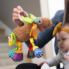 Lamaze moose baby store toy