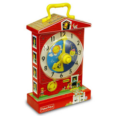 fisher price classic teaching clock