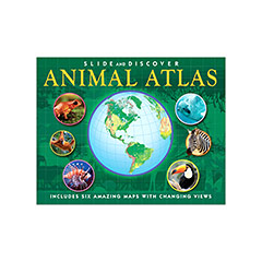 Slide and Discover Animal Atlas - - Fat Brain Toys