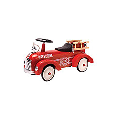 metal speedster fire truck